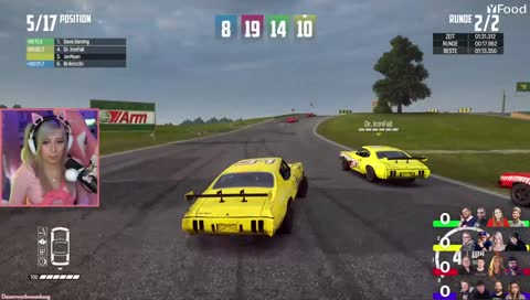 Profi Fahrer Jen rettet Team Kollegen