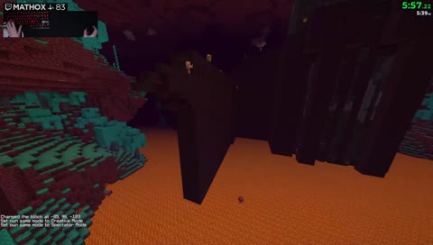 Génération d'un bastion dans une forteresse en run entrée nether 3min WTF LUL