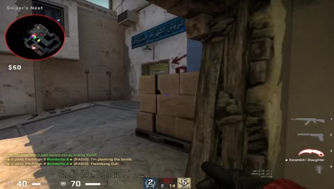 Swizy: Han vil knife! Don H: Så fock ham.