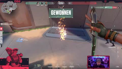 Alle rennen weg außer ... (Madder)