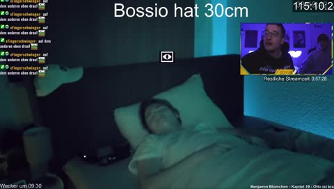 Um wieviel Uhr klingelt der Wecker bei Bossio