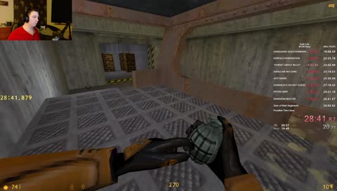 Dying from Headcrab hitbox mid-air