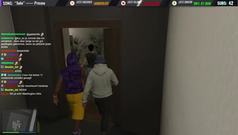 Washington entdeckt Mitchels Einrichtung 