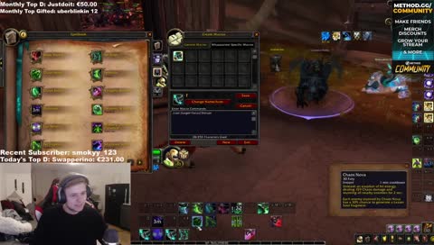 Rogue plyaer logging DH