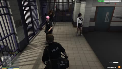 警局實驗室~一刀流~毛怪辛苦了