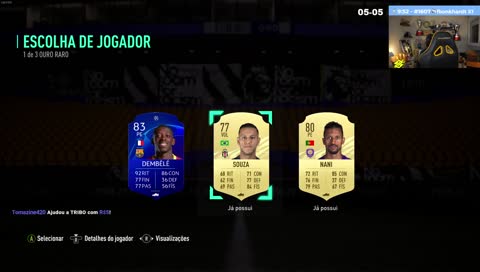 GAU PERDENDO O MESSI KKKKK