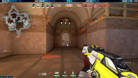 Erstmal das Knife nachladen.