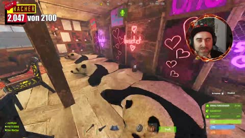 Wisch es mit dem Kürbis ab. LUL