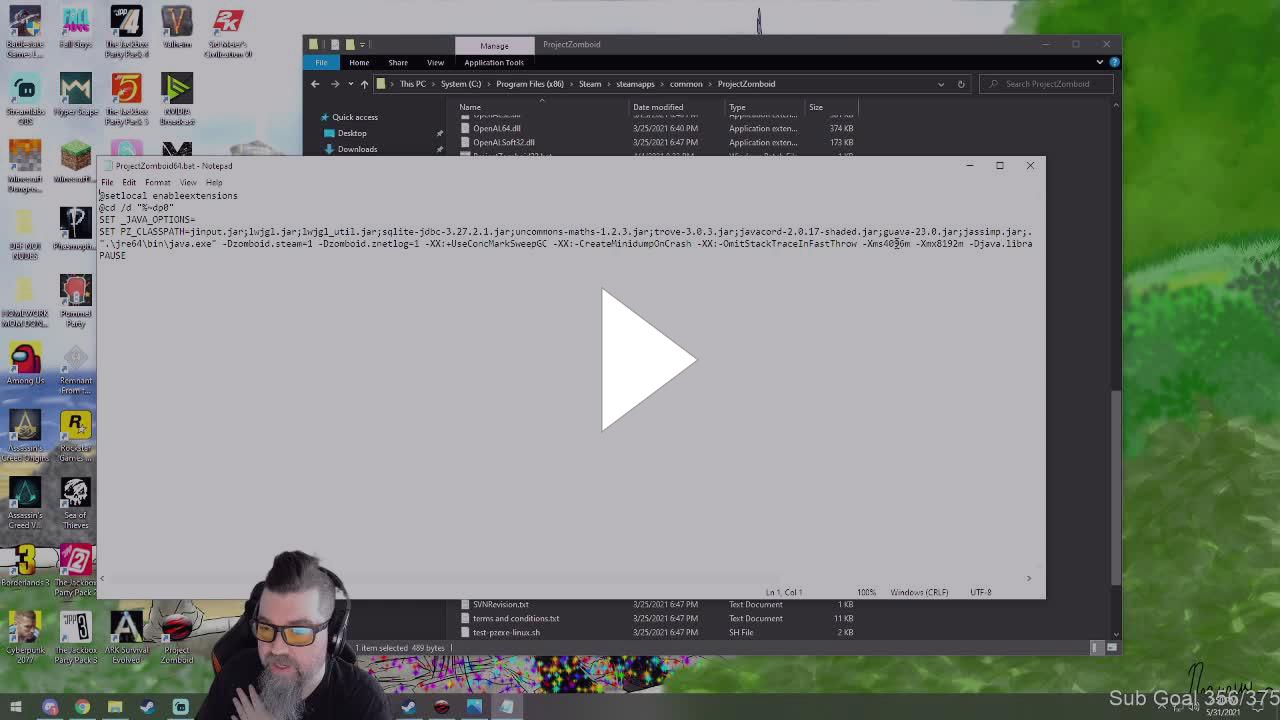 how-to-change-ram-usage-in-projectzomboid64-bat-located-in-the-project-zomboid-root-folder-twitch
