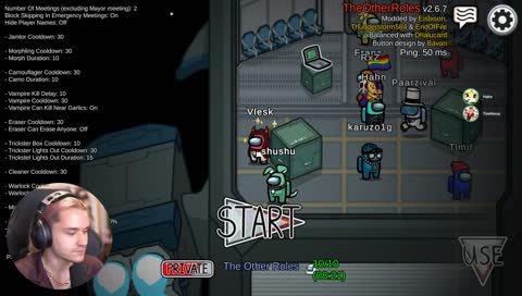 Vlesk cosplayed Jester