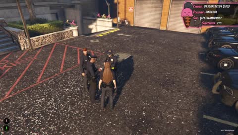 Das Plakat vor dem PD