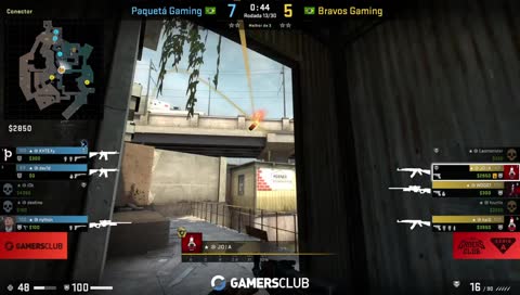 KHTEX elimina dois no bomb B (Overpass)