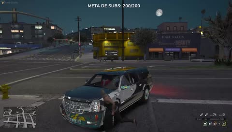 Olha o cara caindo e o neto