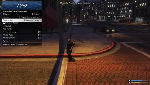 Herses + LSPD = pneus crevés...