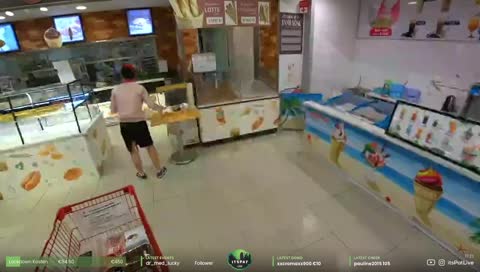 Pat  denkt sich der wagen is Leer nehmen wir den.