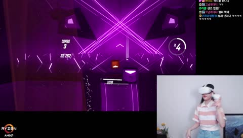 루코의 난리난 [K/DA - POP/STARS] 비트세이버 ㅋㅋㅋ