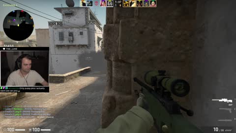 thomas finds perfect spot in csgo