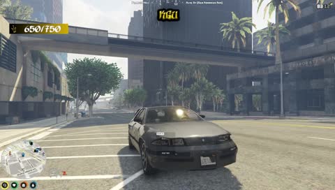 A mexican standoff inside the car