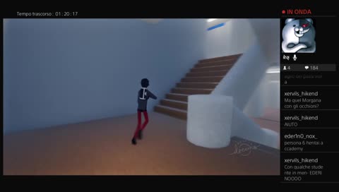 Ren che sale le scale (Persona 6 - F I D A T I)