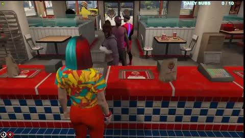 Crackhead Craig only gets a kids meal 