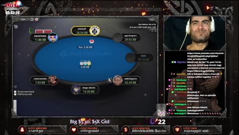utg vs BB 8Js