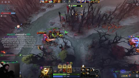 Dono asks a question