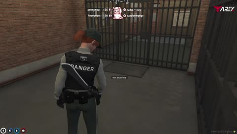 El Tesso crosses the Thin Blue Line