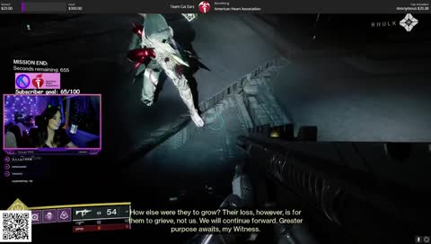 Sticking the glaive in……