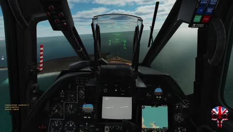 DCS World - Take off 05 = hands off stick, reset, trim system