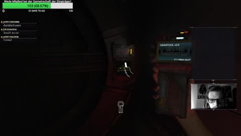 Parrik schwenkt sein Teil