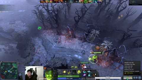 Casually killing creeps