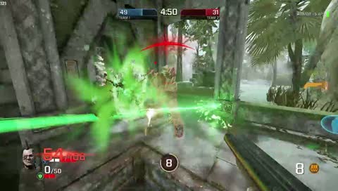 shotgun has huge knockback :P