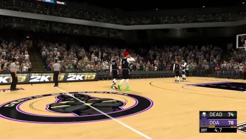 NBA2K 19 - ProAm  when it’s tie to shine and u miss 😂