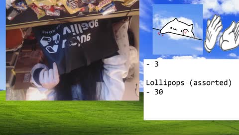 KPM jolly about all that candy! 