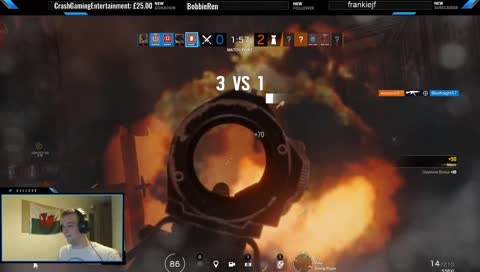 No way he just did it (facecam)