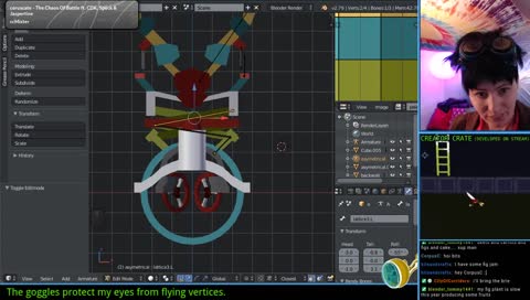 bones for the wheels