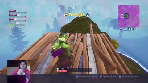 Quand tu fait top 1 avec 30 HP !!