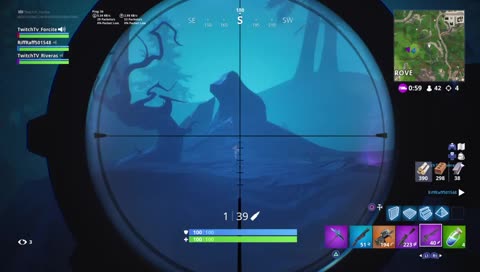 3 Man snipe feed