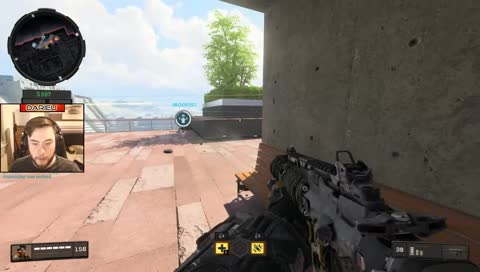 Flashed the hell out of them 