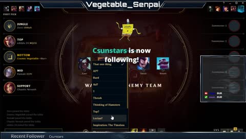 Ryan's first follower shoutout <3