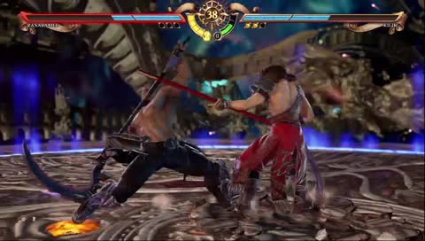 Kilik's wakeup unblockable is sick