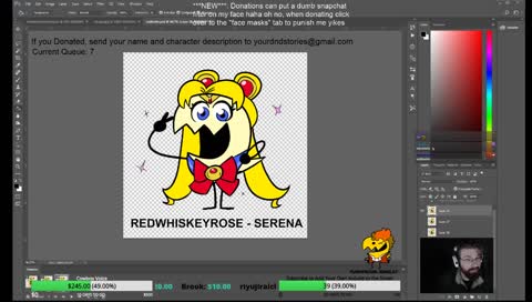 that was me trying to do the wink