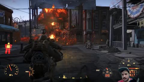 Zampo found the power armor :D