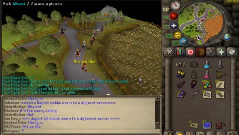 I was on stream mom!