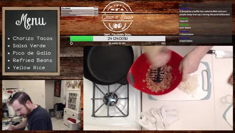 Barry is Beating his Beans