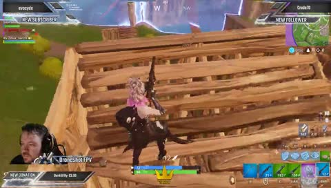 Mid air snipe bruh lol