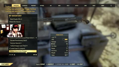 was that him running in the background? lol