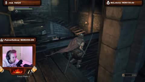 Fall into parry