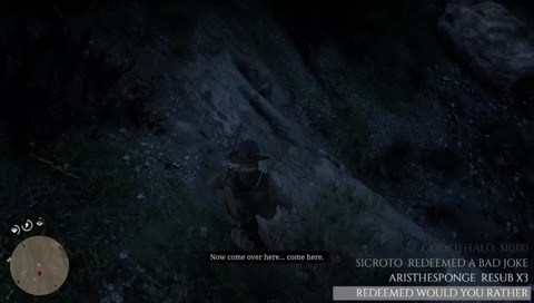 Professional bounty hunter at work