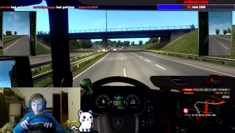 Wow ... meinte er nur noch...